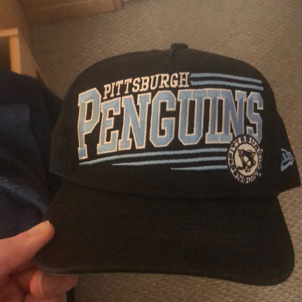 Vintage Hockey Pittsburgh Penguins Baseball Cap